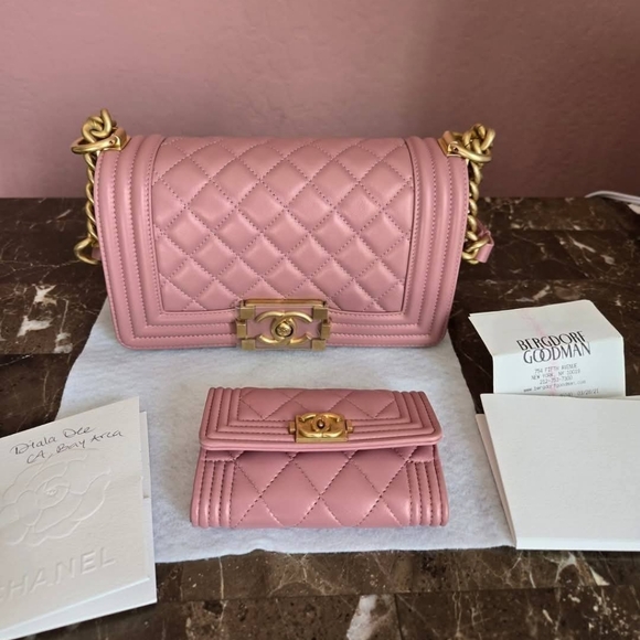 CHANEL Handbags - CHANEL Small Boy Bag.